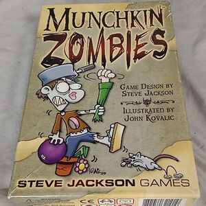 Munchkin Zombies Box Set Complete Steve Jackson Games John Kovalik 1481